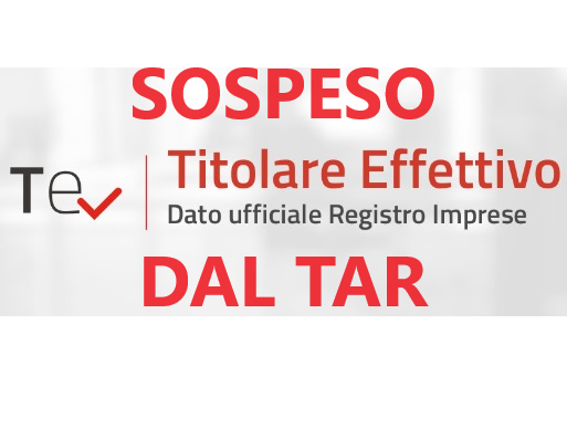 TITOLARE EFFETTIVO SOSPESO DEF