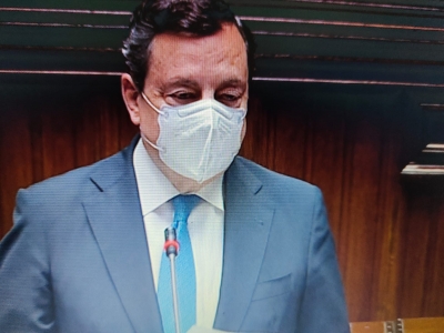 GUERRA RUSSIA CONTRO UCRAINA DRAGHI IN PARLAMENTO -  POSSIBILE NUOVO DISLOCAMENTO DI TRUPPE  CON LA NATO – “PER ESSERE UNITI CON L’UCRAINA E CON I NOSTRI ALLEATI DOBBIAMO PRIMA DI TUTTO RESTARE UNITI TRA NOI.”